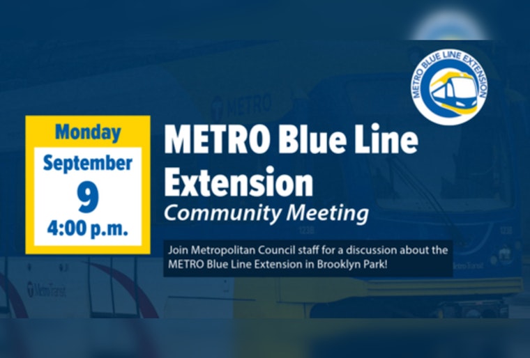 Brooklyn Park Hosts Open House for Blue Line Extension Input Ahead of Key Vote