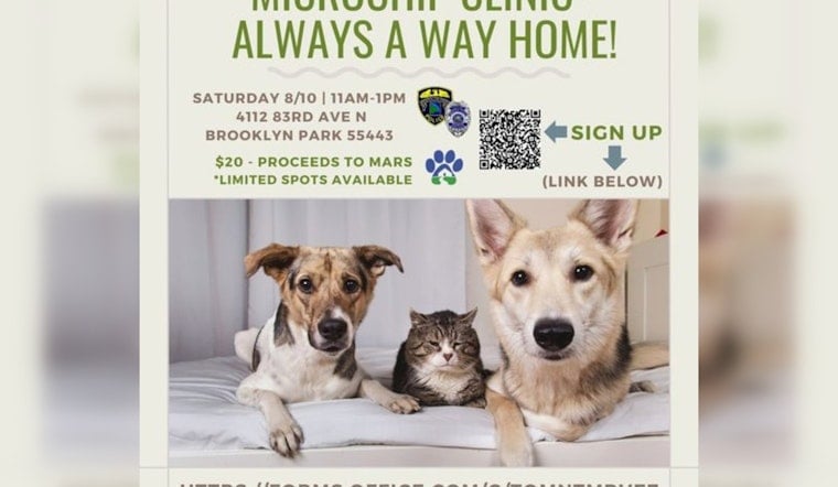 Brooklyn Park Offers Microchipping for Pets: Secure Your Furry Friends’ Safety at Low-Cost Clinic