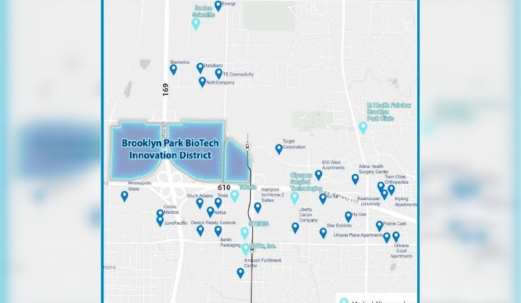 Brooklyn Park Seeks Consultant for New Biotech District as Minnesota Eyes Economic Growth and 10,000 New Jobs