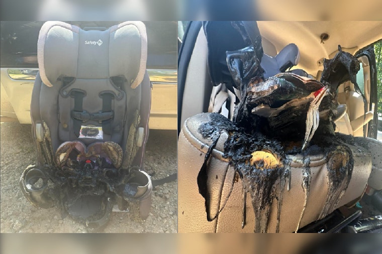 Burke County Family's Minivan Damaged After Children's Book Catches Fire