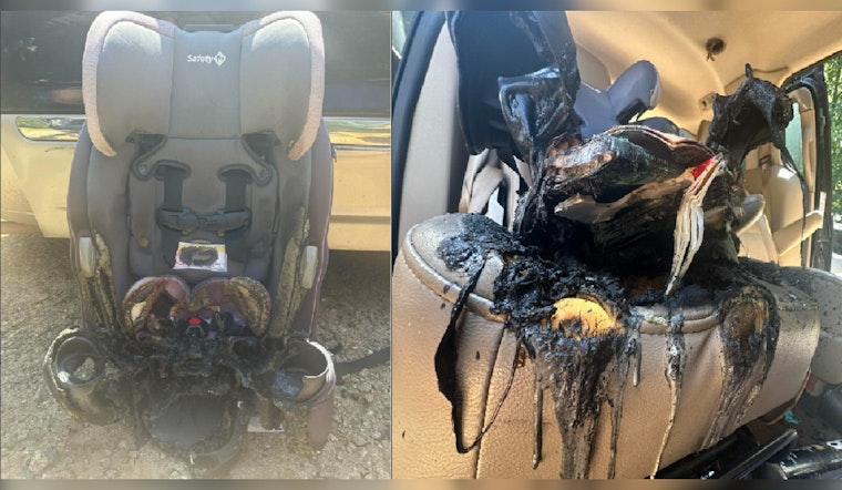 Burke County Family's Minivan Damaged After Children's Book Catches Fire