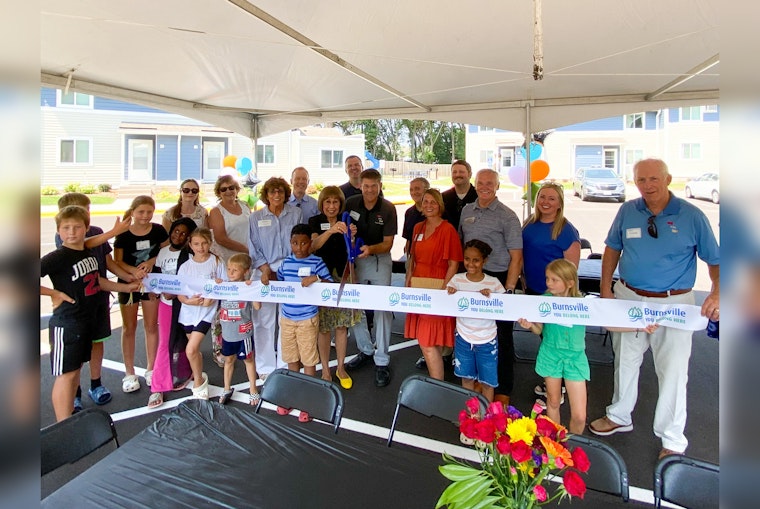 Burnsville Celebrates Upgrade of Community Housing with Ribbon-Cutting Ceremony at Horizon Heights Townhomes