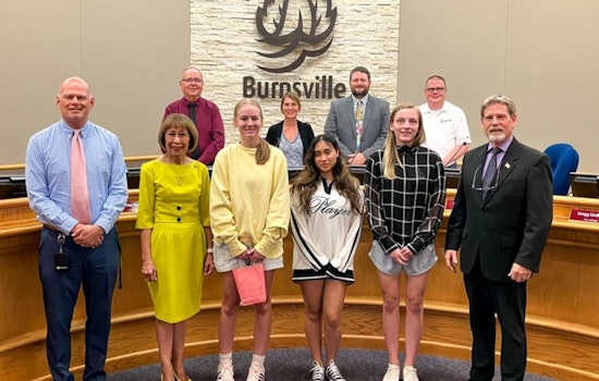 Burnsville Honors Outgoing Commissioner and Celebrates Youth Artistry at City Council Meeting
