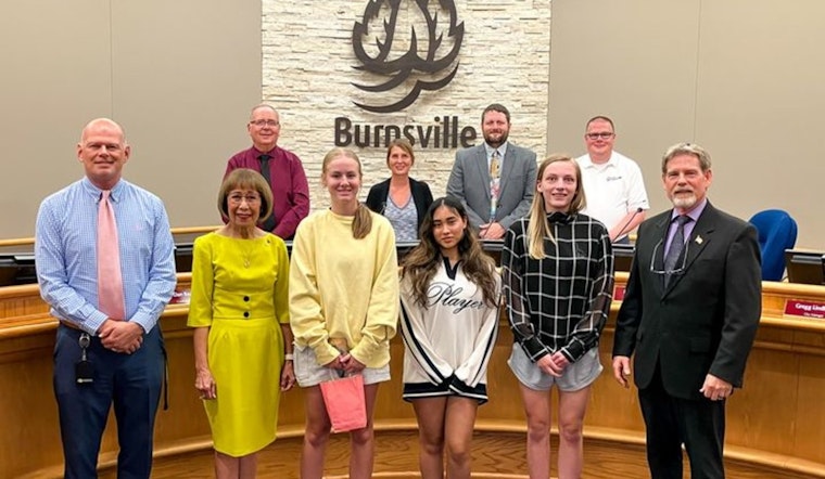 Burnsville Honors Outgoing Commissioner and Celebrates Youth Artistry at City Council Meeting
