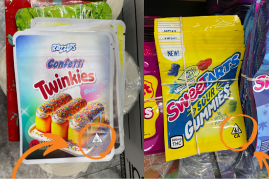 California Seizes Over 2.2 Million Illicit Cannabis Packages in Los Angeles, Targets Items Resembling Children's Candy