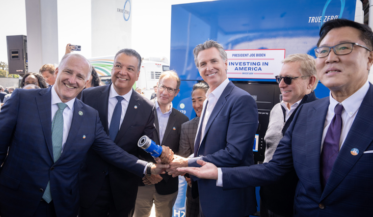 California Unveils Nation's First Renewable Hydrogen Hub in Oakland, Governor Newsom Forecasts Greener Future