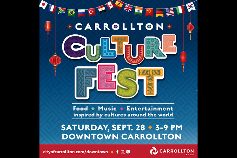 Carrollton Culture Fest to Enrich Historic Downtown with International Cuisine and Diverse Performances on September 28