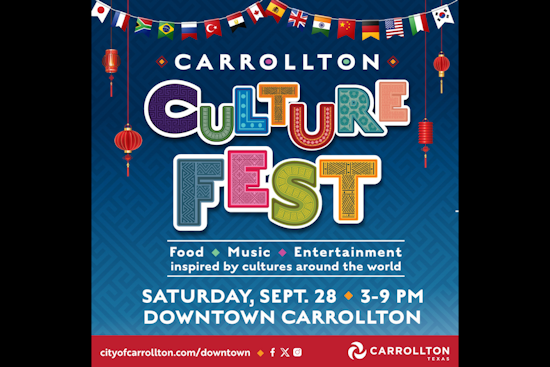 Carrollton Culture Fest to Enrich Historic Downtown with International Cuisine and Diverse Performances on September 28