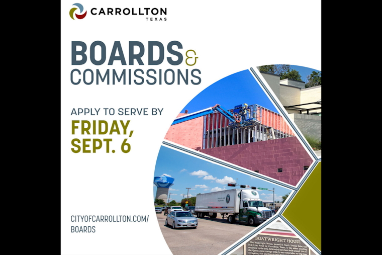 Carrollton Invites Residents to Shape City's Future: Apply for 2024 Boards & Commissions