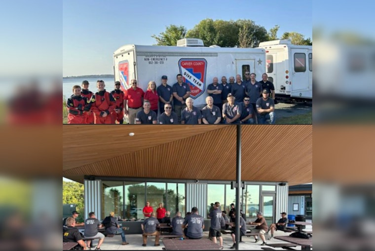 Carver County Sheriff's Dive Team Boosted by $18,425 Grant from Firehouse Subs Public Safety Foundation