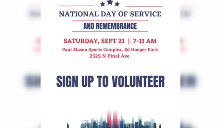 Casa Grande Calls for Unity in National Day of Service, Honoring 9/11 with Community Beautification Efforts