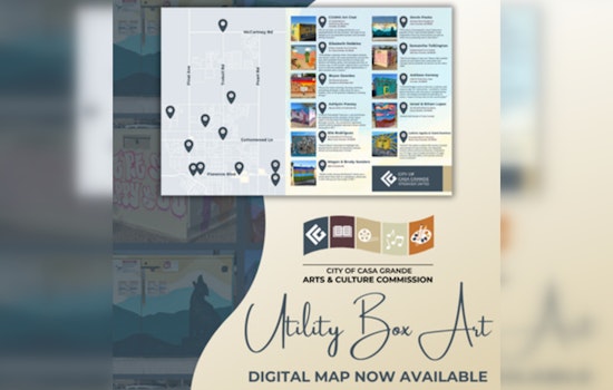 Casa Grande Celebrates Culture with Vibrant Utility Box Art and a New Map to Guide Explorers