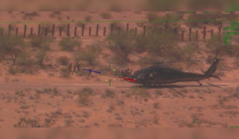 CBP and AMO Heroically Rescue Wounded Migrants Near U.S.-Mexico Border in Arizona