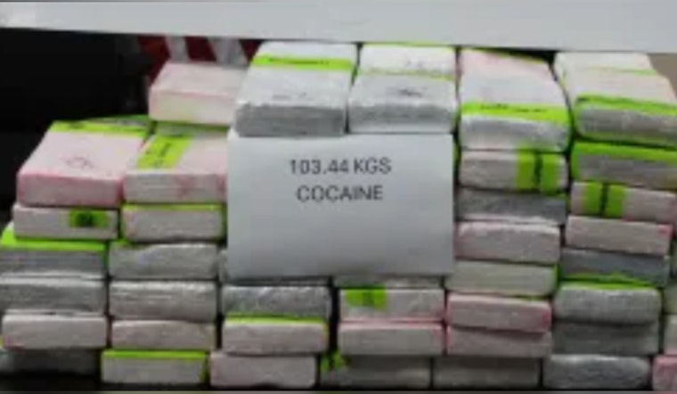 CBP Officers at Rio Grande City Port Seize Over $3 Million in Cocaine Hidden in Charcoal Shipment