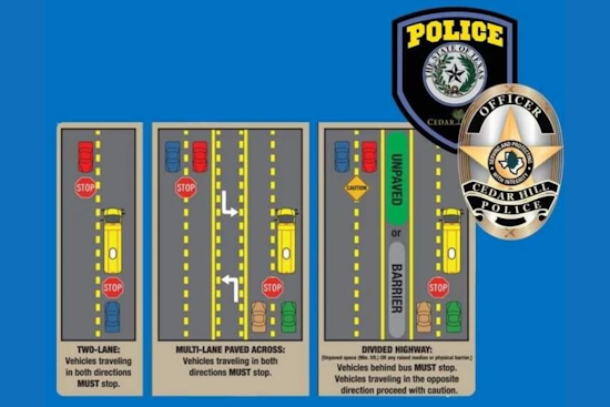 Cedar Hill Authorities Issue School Safety Reminders as New Academic Year Commences