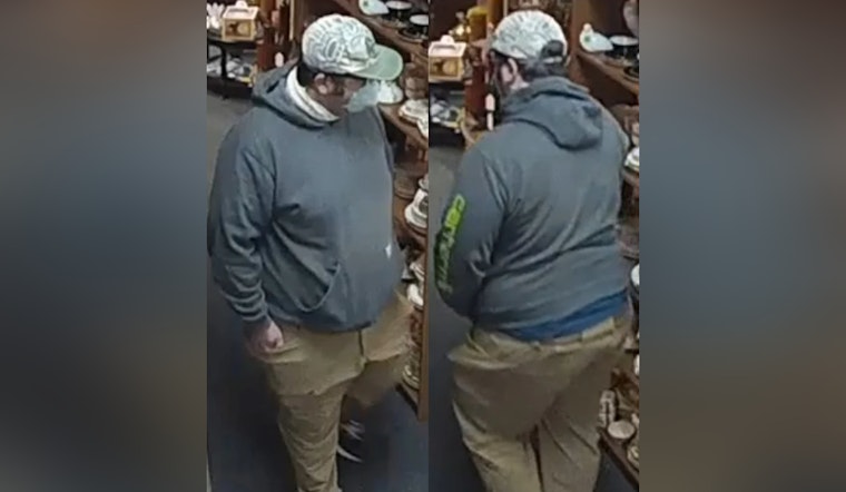 Chamblee Police Seek Suspect in Bold Daylight Theft of $30K in Antiques from Local Store