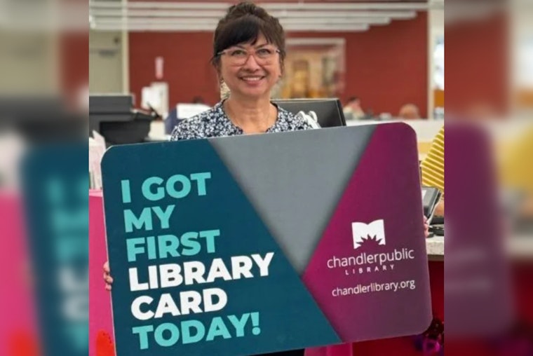 Chandler Public Library Launches Limited-Edition Cards for Library Card Sign-up Month