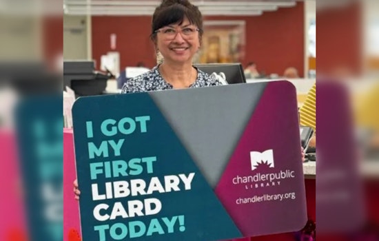 Chandler Public Library Launches Limited-Edition Cards for Library Card Sign-up Month