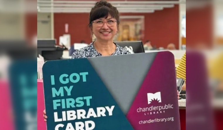 Chandler Public Library Launches Limited-Edition Cards for Library Card Sign-up Month