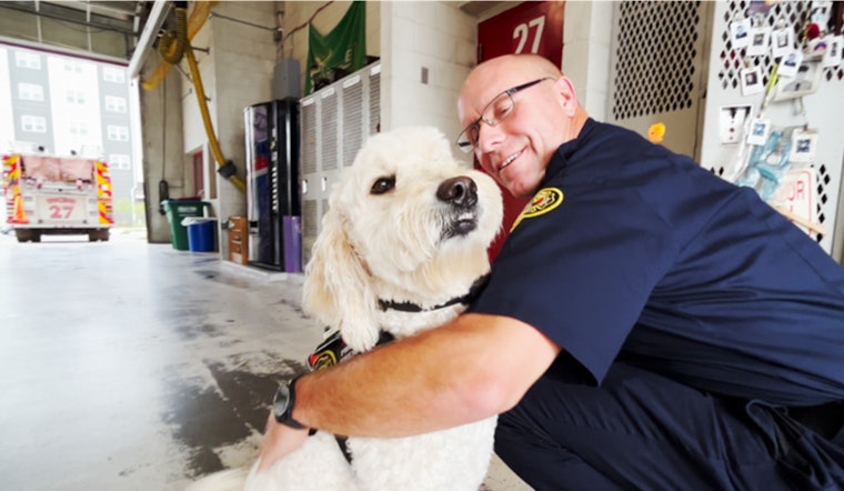 Charlotte Firefighter Finds Solace and Strength in Therapy Dog Program Amidst Personal Battles