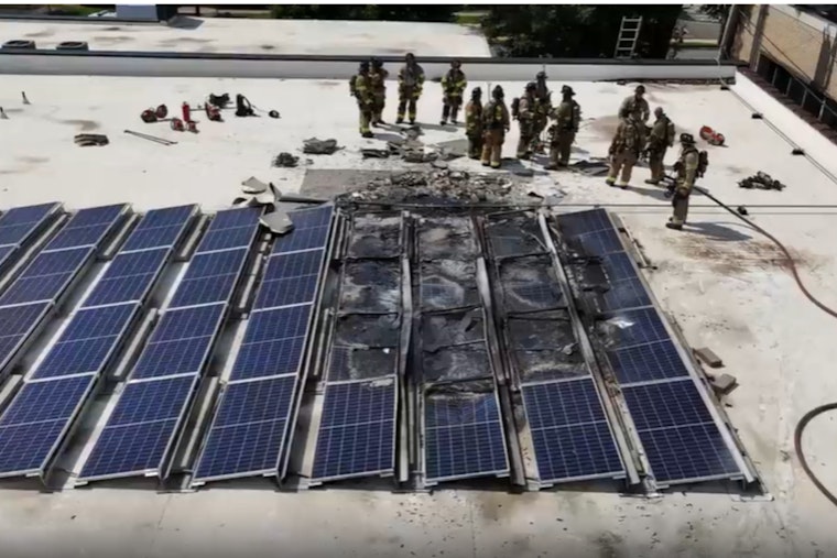 Charlotte Firefighters Extinguish Blaze on Rooftop Solar Panels Near Camp North End