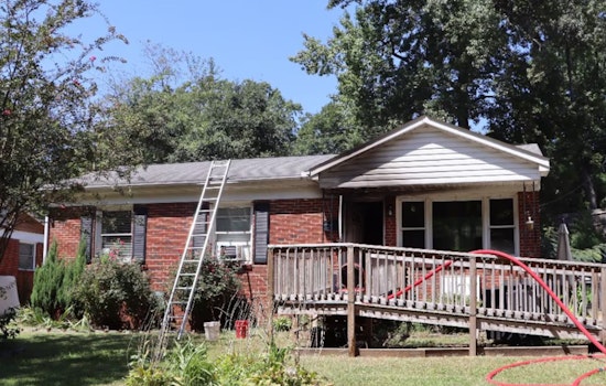 Charlotte House Fire Displaces Four Residents and Pet Dog, No Injuries Reported