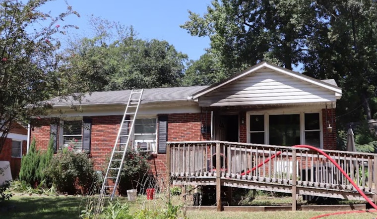 Charlotte House Fire Displaces Four Residents and Pet Dog, No Injuries Reported