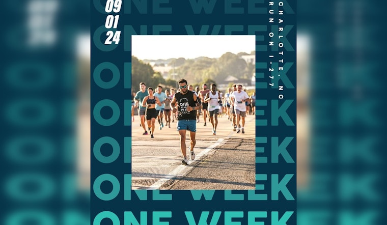Charlotte's Around the Crown 10K to Command Uptown Streets and I-277 this Sunday Morning