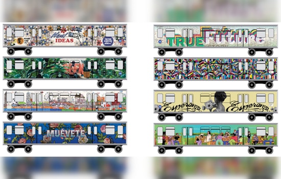 Chicago Unveils Artist-Designed Train Wraps and Murals in Citywide Public Art Initiative