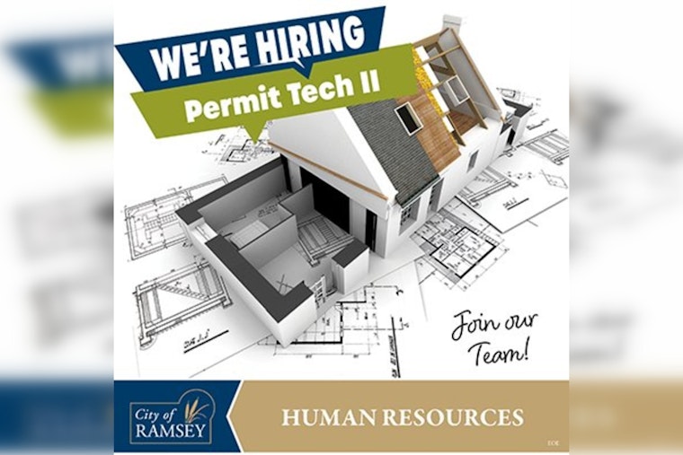 City of Ramsey Seeks Permit Technician to Join Community Development Team