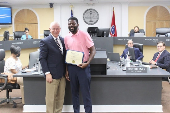 Clarksville Celebrates Local Hero for Aid After Tornado, Mayor and Council Honor Dream Wingz Owner Matthew Heath