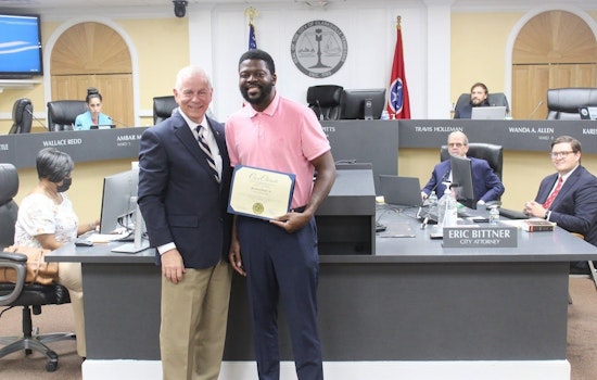Clarksville Celebrates Local Hero for Aid After Tornado, Mayor and Council Honor Dream Wingz Owner Matthew Heath