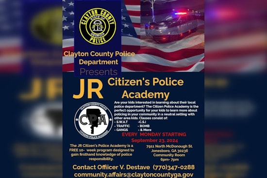 Clayton County Police Launch JR Citizen’s Academy to Foster Community Relations