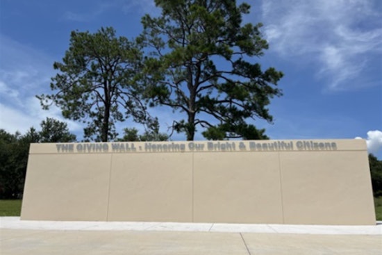 Clearwater Launches "The Giving Wall" Plaque Program to Honor Loved Ones at Crest Lake Park
