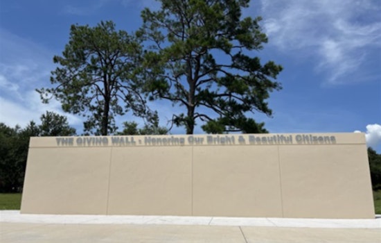Clearwater Launches "The Giving Wall" Plaque Program to Honor Loved Ones at Crest Lake Park