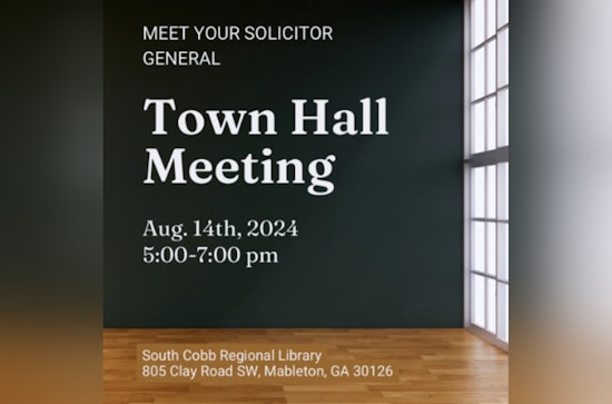 Cobb County Solicitor General Engages Community with Series of Town Halls