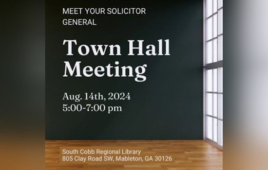 Cobb County Solicitor General Engages Community with Series of Town Halls