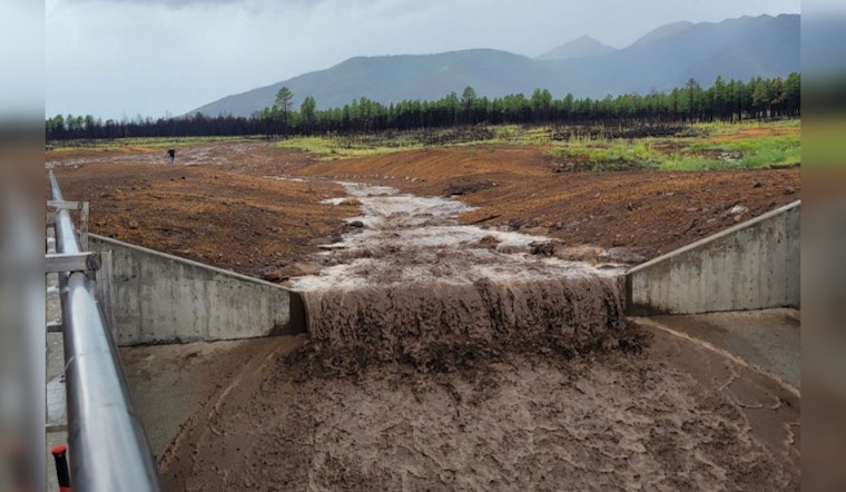 Coconino County's New Flood Mitigation System Proves Its Worth Against Post-Wildfire Runoff