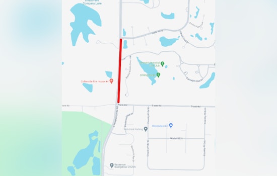 Collierville Commuters Alert - Lane Closure on Houston Levee Road for Sidewalk Improvements Aug 26-30