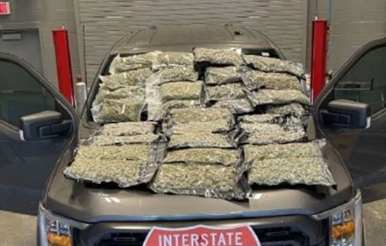 Comal County Man Arrested in Williamson County Traffic Stop with Over 32 Pounds of Marijuana Seized