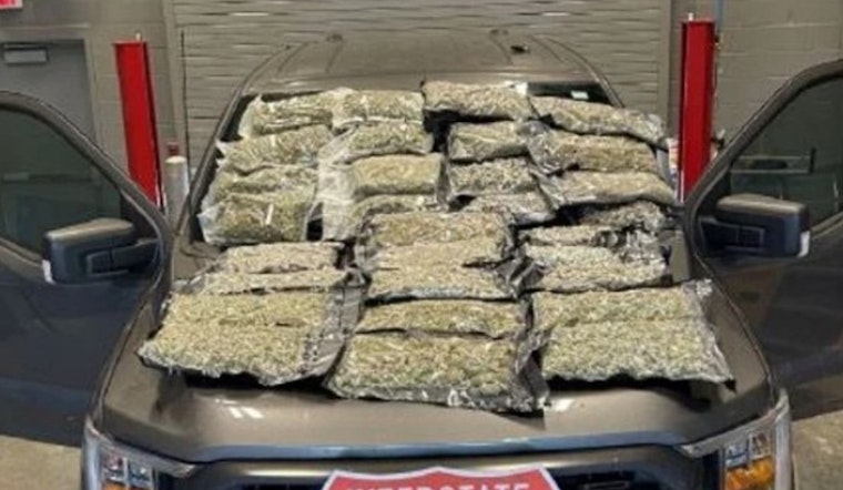 Comal County Man Arrested in Williamson County Traffic Stop with Over 32 Pounds of Marijuana Seized
