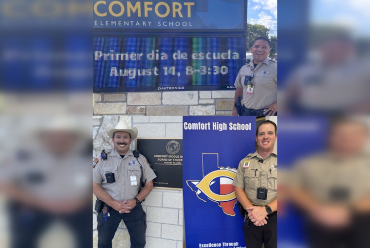 Comfort ISD Emphasizes Student Safety as New Academic Year Begins, SROs Poised to Protect and Serve