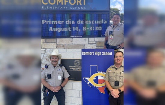 Comfort ISD Emphasizes Student Safety as New Academic Year Begins, SROs Poised to Protect and Serve