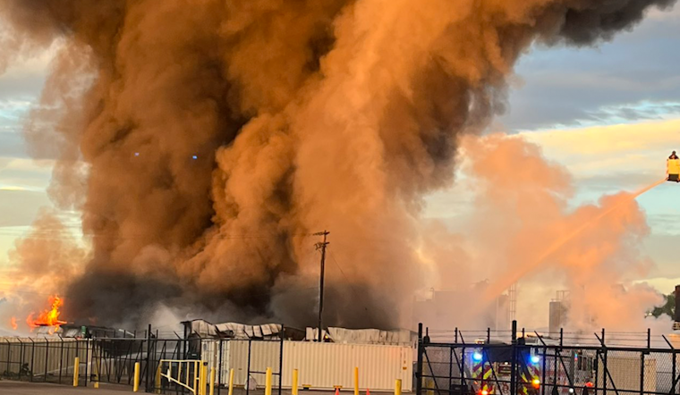 Commerce City Warehouse Fire Extinguished, No Injuries Reported and Roads Reopened
