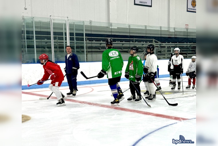 Community Bonds Strengthen as Boston Police Department's Hockey Program Returns to the Ice