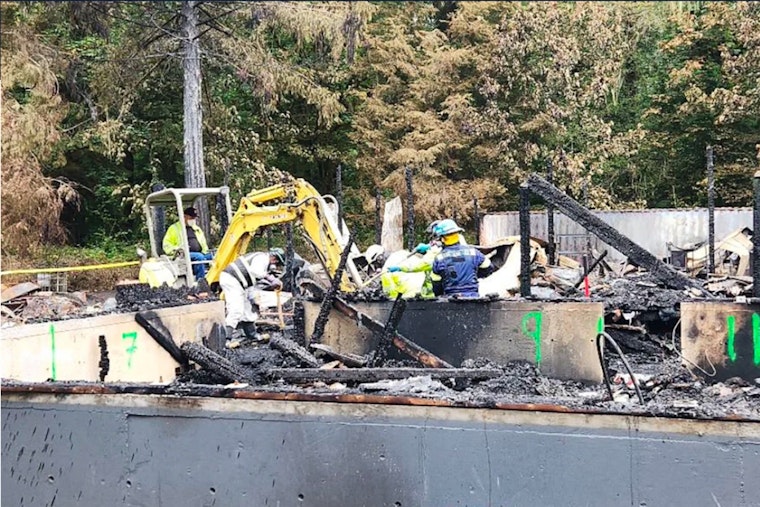 Community Mourns Fatal Concrete House Fire While Authorities Search for Missing Vehicle