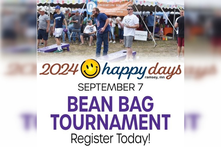 Competitive Cornhole, Ramsey's Happy Days Bean Bag Tournament Offers Fun and Prizes on September 7