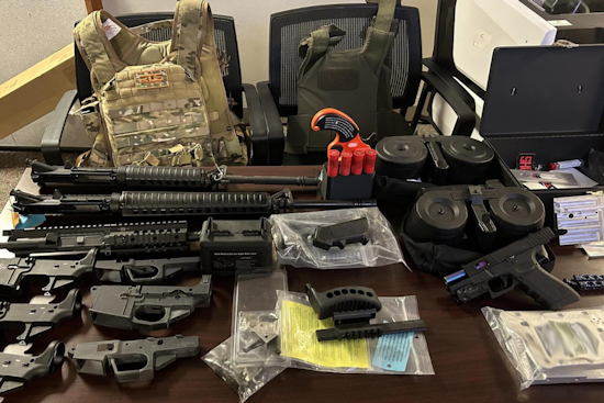 Convicted Felon Arrested After Weapons and Drugs Found in Unincorporated Vista Home