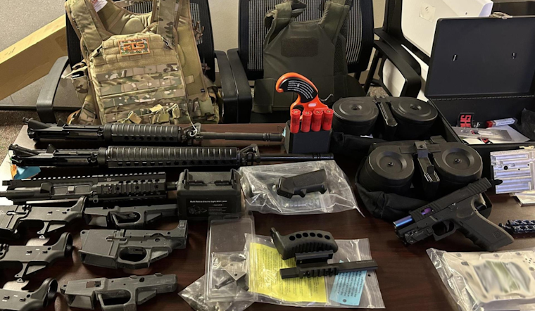 Convicted Felon Arrested After Weapons and Drugs Found in Unincorporated Vista Home