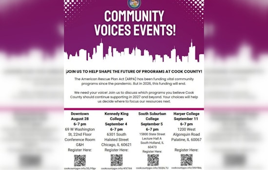 Cook County Invites Public Insight on Federal Fund Allocation for Future Initiatives